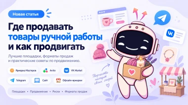 Хендмейд в 2026: где продавать, чтобы не потеряться среди конкурентов