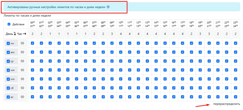 Изменение настроек кампании - 6