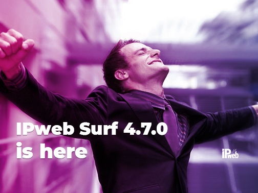 New version of IPweb Surf